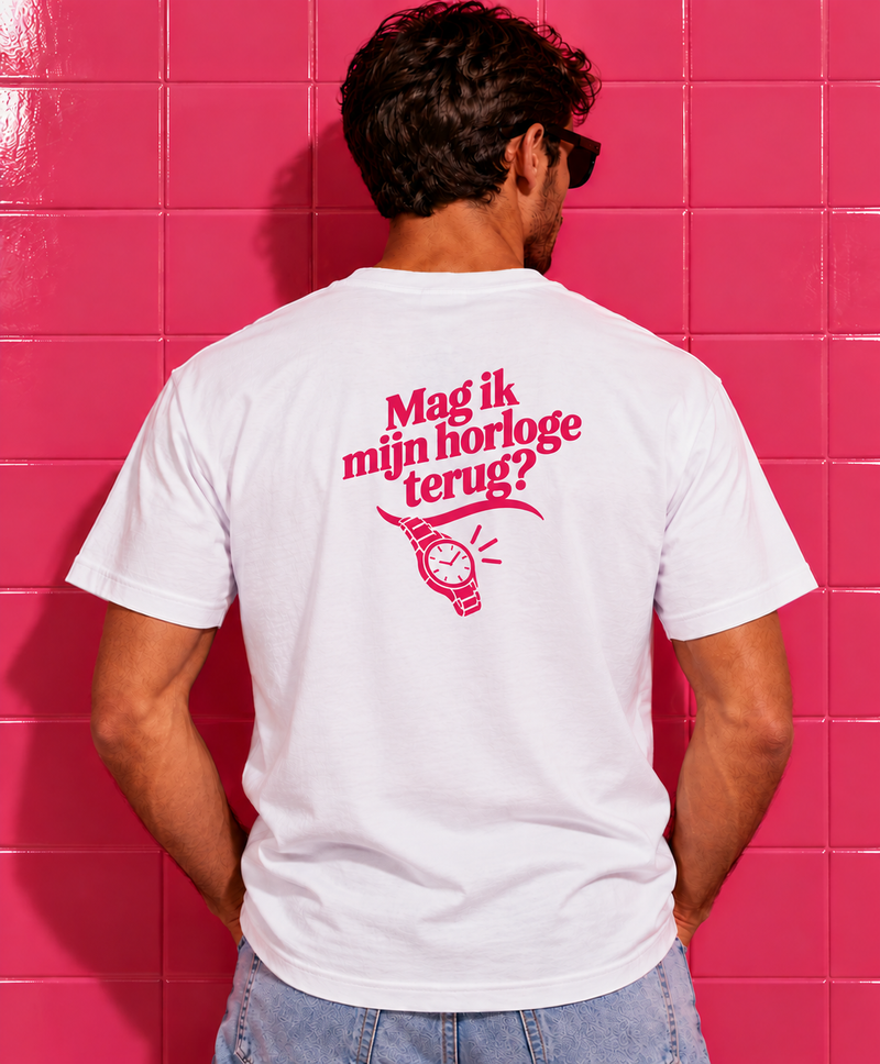 Mag ik mijn horloge terug? Club Joehoe T-shirt