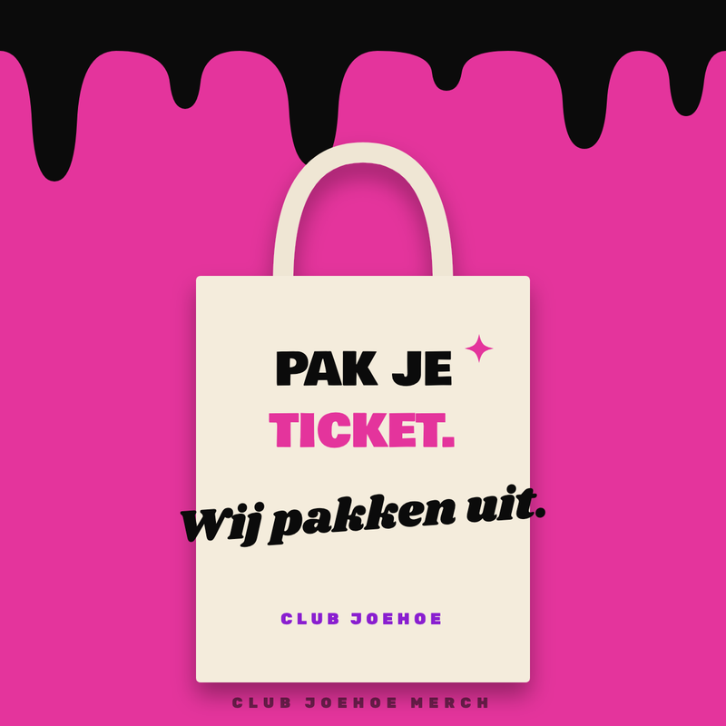 Pak Je Ticket. Wij Pakken Uit. Tote Bag